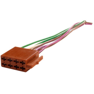 ISO Stecker Lautsprecher Anschluss Kabel Adapter