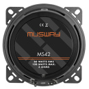 MUSWAY MS-42 2-Wege 10cm Koaxial System