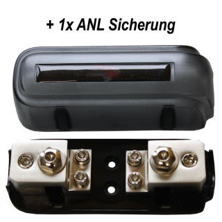 HQ Sicherungshalter für ANL / Mini-ANL bis 50 mm² Stromkabel + 80A Sicherung