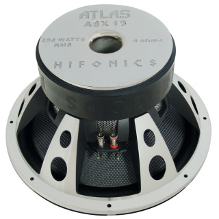 HIFONICS ATLAS ASX15 38cm Auto Subwoofer (Lose-Ware)