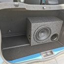 Sound Anlage für Dacia Spring Lautsprecher + 4 Kanal Verstärker + 30cm Subwoofer