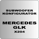 Auto Subwoofer Konfigurator 1 für Mercedes GLK