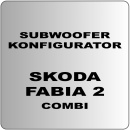 Auto Subwoofer Konfigurator 1 für Skoda Fabia 2