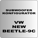 Auto Subwoofer Konfigurator 2 für VW New Beetle