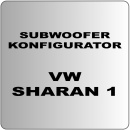 Auto Subwoofer Kofnigurator für VW Sharan 1