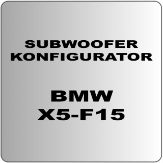 20cm Auto Subwoofer Konfigurator 1 für BMW X5 F15