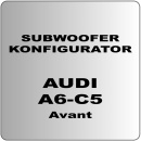 Auto Subwoofer Konfigurator 2 für Audi A6 C5 Avant