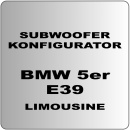 Subwoofer Konfigurator 1 | 20cm | für 5er BMW E39
