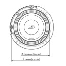 20 cm (8”) S-Series Auto Subwoofer 2x 4 Ohm Alpine S2-W8D4