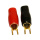 1 Paar Gabel-Kabelschuh 25 qmm M4 (rot/schwarz)